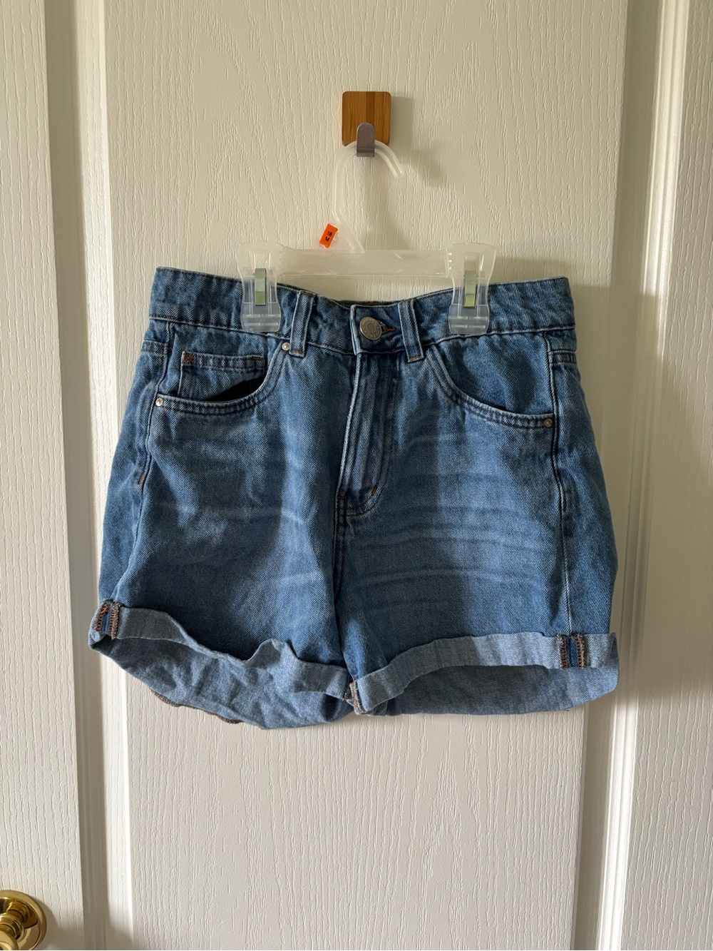 Urban Planet Vintage High-Rise Miami Refuge Denim Shorts